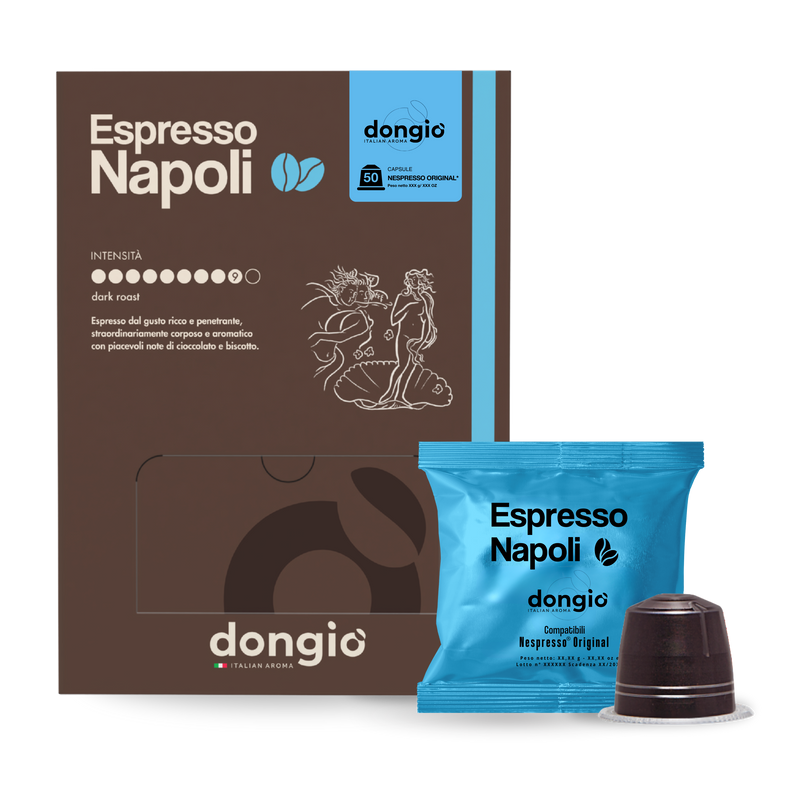 Espresso Napoli -- 50 Capsule compatibili Nespresso® Original