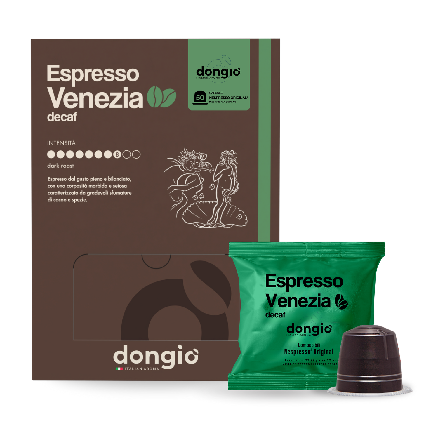 Espresso Venezia (dek) -- Capsule compatibili Nespresso Original