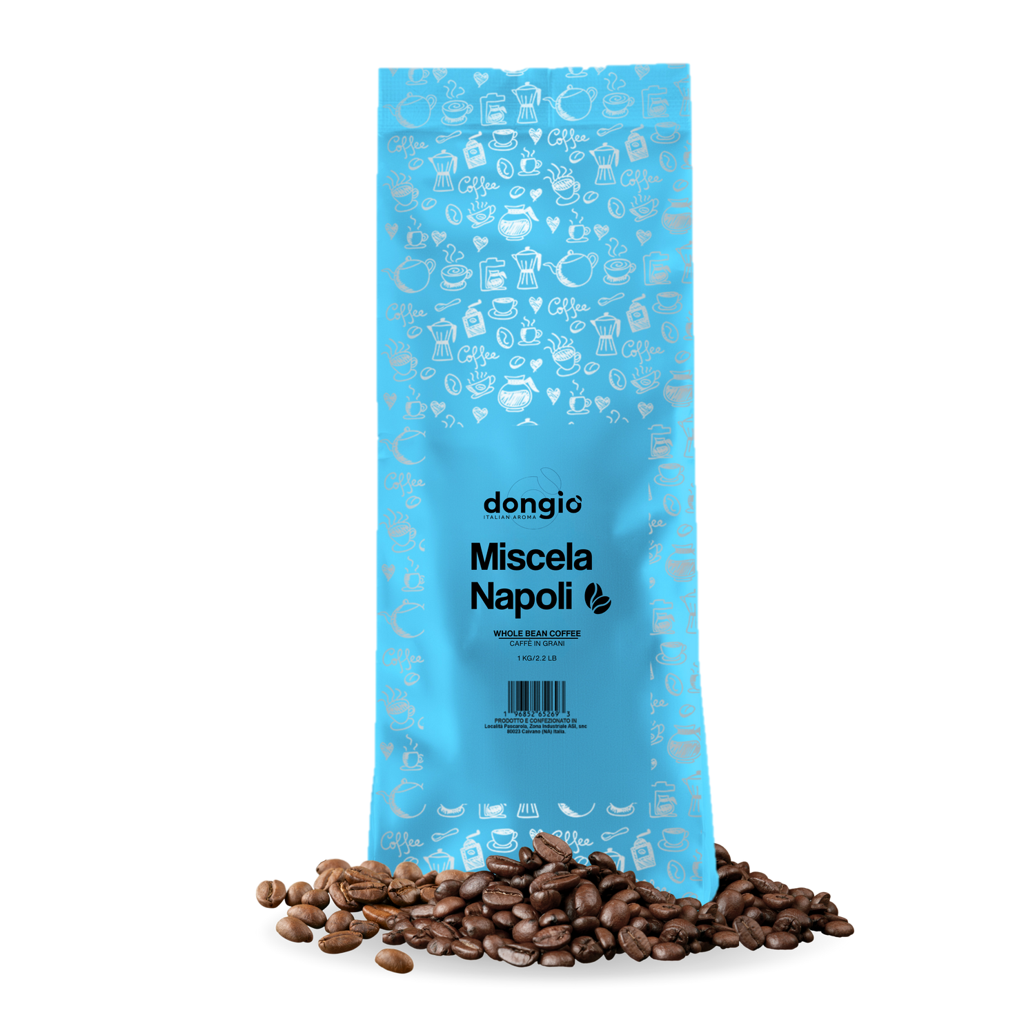 Miscela Napoli -- Caffè in grani 1kg